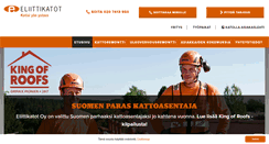 Desktop Screenshot of eliittikatot.fi